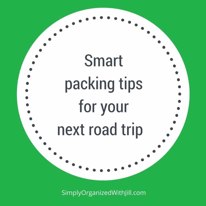 road trip packing tips, car trip packing list