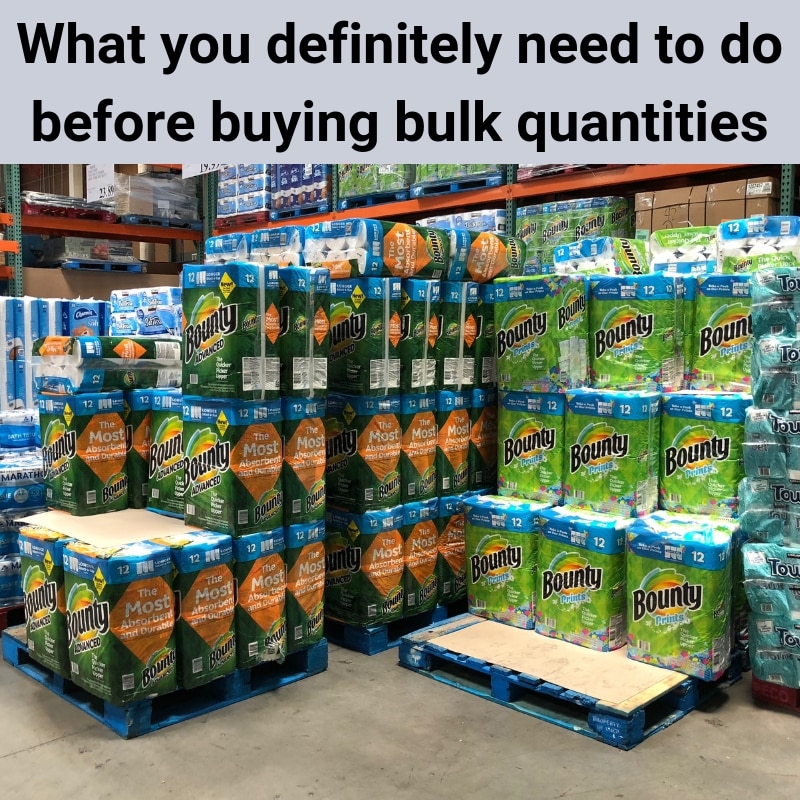 warehouse bulk shopping