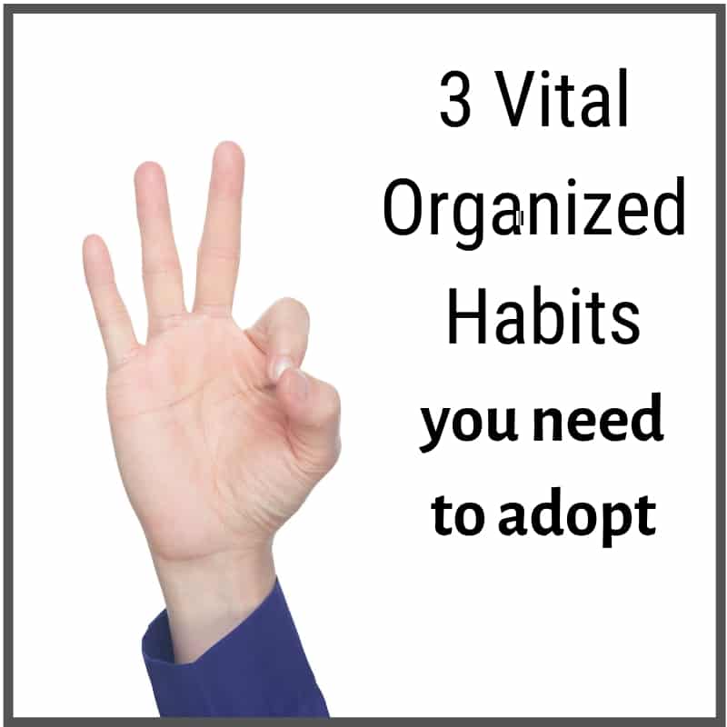 3 vital habits