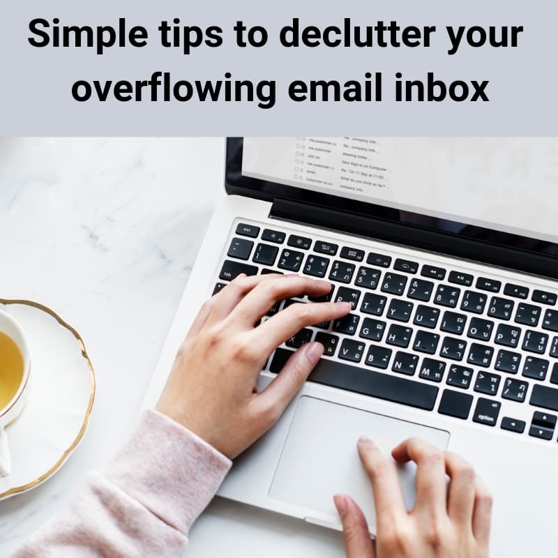 how to declutter your email inbox