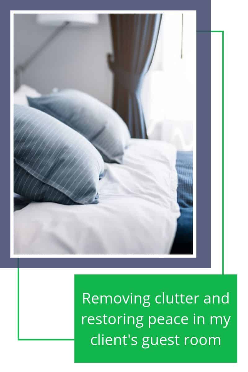 remove clutter in spare room